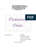 Movimiento Armónico Simple, Oscilaciones y Ondas