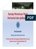 Penentuan Posisi Horizontal Di Laut (2012)