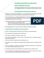 8º Ano - Apontamentos 3 - Os Diferentes Rumos Da Expansão Quatrocentista Portuguesa