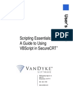 Secure CRT Scripting Essentials