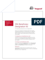 Vanguard IRA Beneficiary Transfer Form