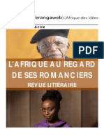 L'Afrique Au Regard de Ses Romanciers - L'afrique Des Idées