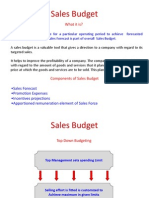 Sales Budget: What It Is?