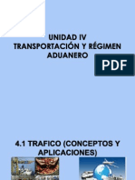 Transportación y Régimen Aduanero