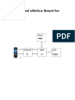 SMS Based Enotice Board For College