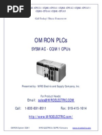 Datasheet Omron Sysmac Cqm1 Cpu 21