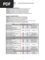 Tasas Por Servicios Prestados PDF