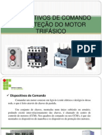 Dispositivos de Comando e Protecao Do Motor Trifasico