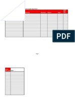 CTQ Matrix