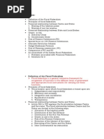 INdian Fiscal Federalism