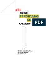 Materi Teknik Persidangan Organisasi