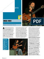 ANGEL UNZU "Total, Con Una Guitarra" (Revista Guitarra Total)