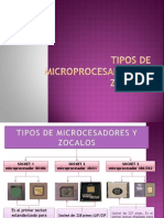 Tipos de Microprocesadores y Zocalos