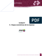 Unidad 4. Etapas Economicas de La Empresa