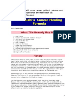 DR - Tateishi's Cancer Healing Formula: What This Remedy May Do