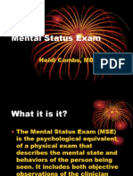 Mental Status Exam