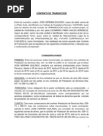 Contrato de Transaccion Jose Hernan Quilindo