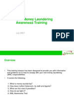 Anti-Money Laundering Awareness Training