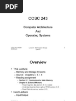 Computer Arch and Operating Sys