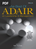 The Best of Adair On Leadership and Management