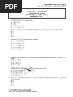 Soal Latihan Un Matematika SMK Non Teknik 2013 Duniaesemka Blogspot Com