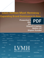 Louis Vuitton Moet Hennessy: Expanding Brand Dominance in Asia