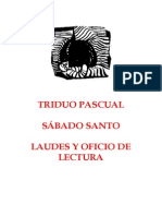 Sábado Santo Oficio y Laudes