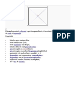 Referat Patrat, Palalelogram, Dreptunghi, Romb