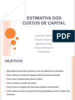 Capítulo 7 - Estimativa de Custo de Capital - PPT