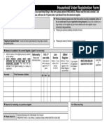 Blank Voter Registration Form 2013