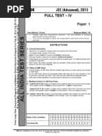 Aits 2 Paper 1 Advanced