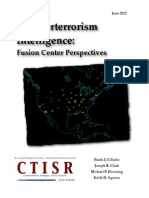 HSPI Counterterrorism Intelligence - Fusion Center Perspectives 6-26-12