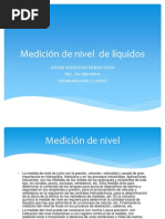 Medición de Nivel de Líquidos