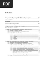 Nova Gramatica Do Portugues Brasileiro Sumario