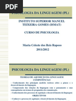 Teorias Da Linguagem 2011-2012