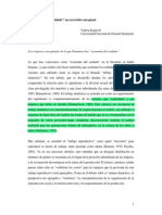 Esquivel - La "Economía Del Cuidado" Un Recorrido Conceptual (2011)