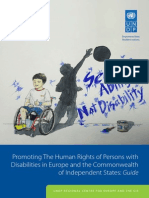 Promoting The Human Rights of Persons With Disabilities in Europe and Central Asia: Guide