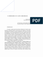 O Simbolismo Do Canto Gregoriano - Idalete Giga