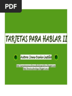 Tarjetas para Hablar II