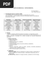 Asfixia Perinatal Complicaciones