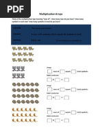 (123225889) Multiplication Arrays