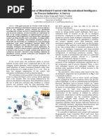 Design and Validation of Distributed Control With Decentralized Intelligence in Process Industries: A Survey