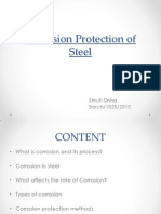 Corrosion Protection of Steel