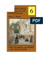 Comentario Breve A Las Epistolas, Volumen 6 - Tito, Filemon, 1&2 Pedro, 1,2&3 Juan, Judas