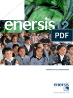 Enersis Informe de Sostenibilidad 2012 PDF