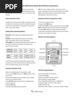 Solidremote SR-RCS-202U 2-Channel RF Receiver Instructions