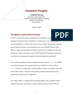 The - Market's - Social Welfare Function - Delong PDF