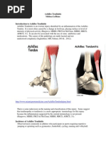 Achilles Tendinitis