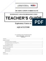 K To 12 Aquaculture Teacher's Guide