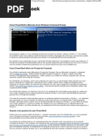 Como PowerShell É Diferente Da Do Windows Command Prompt PDF